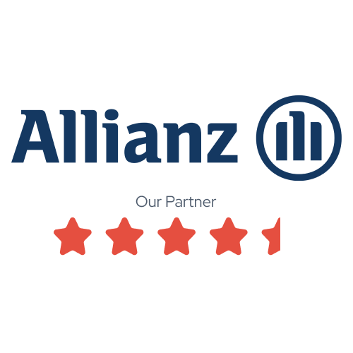 Allianz logo with 4.5 star rating
