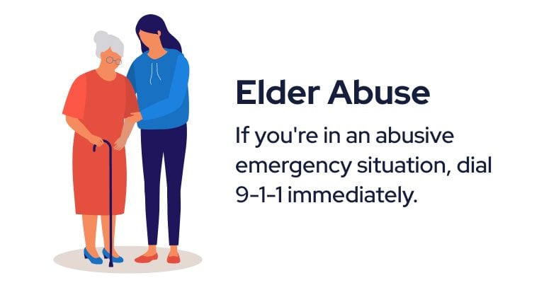 Elder abuse call 911