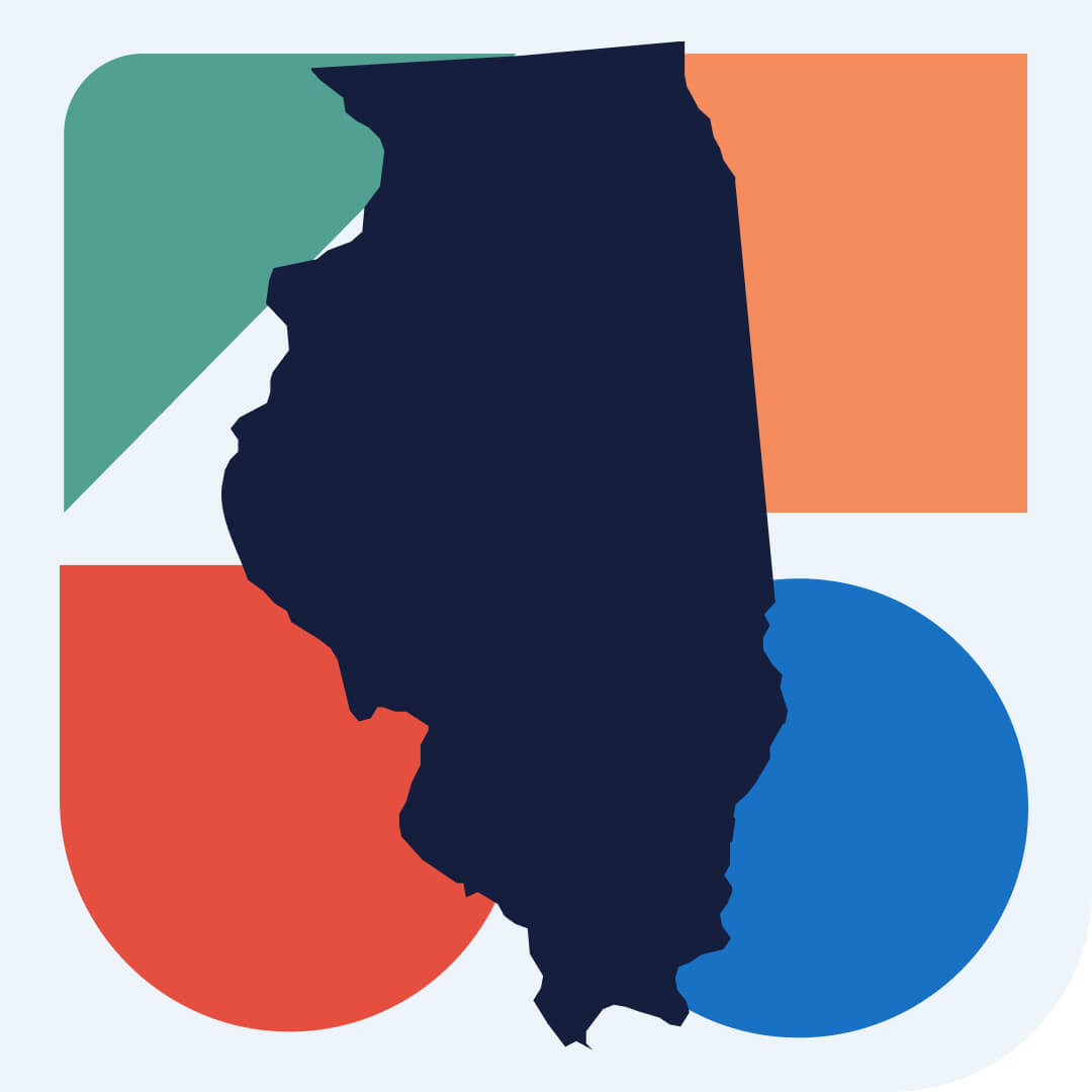Silhouette of Illinois