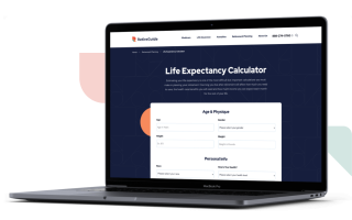 Life Expectancy Calculator Mockup