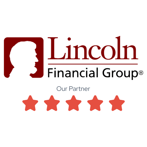 Lincoln Financial logo with 5 star rating